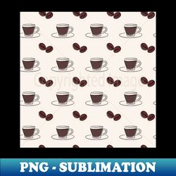 coffee pattern 2 - special edition sublimation png file - instantly transform your sublimation projects