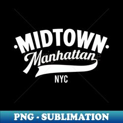 midtown manhattan - new york city - exclusive png sublimation download - defying the norms