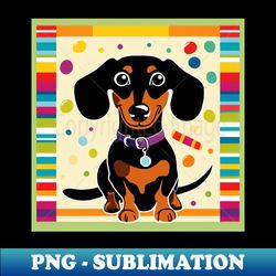 Dachshund - Stylish Sublimation Digital Download - Perfect for Creative Projects