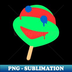 TMNT Ice Cream-Sad - PNG Sublimation Digital Download - Unleash Your Inner Rebellion