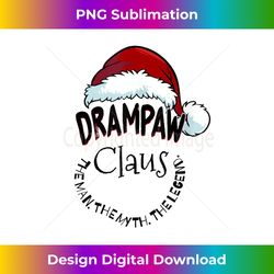 Drampaw Claus Happy New Santa Claus Christmas Myth Legend Tank - Crafted Sublimation Digital Download - Infuse Everyday with a Celebratory Spirit