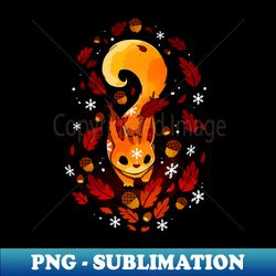 Squirrel Winter - Exclusive Sublimation Digital File - Capture Imagination with Every Detail