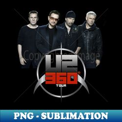 U2 - Stylish Sublimation Digital Download - Transform Your Sublimation Creations