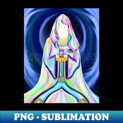 Divinity Inner Light Being of Consciousness - Vintage Sublimation PNG Download - Bring Your Designs to Life