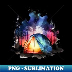 Tent Life - High-Resolution PNG Sublimation File - Add a Festive Touch to Every Day