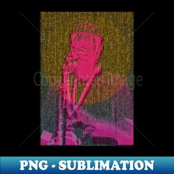 Pharoah Sanders offset graphic - Modern Sublimation PNG File - Unlock Vibrant Sublimation Designs