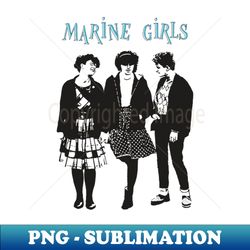Marine Girls - Premium PNG Sublimation File - Stunning Sublimation Graphics