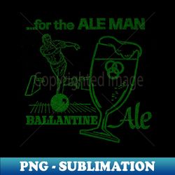 Ballantine Beer Coaster - Aesthetic Sublimation Digital File - Unleash Your Creativity