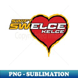 Swift Kelce Love CHIEFS - High-Resolution PNG Sublimation File - Create with Confidence