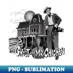 The Ghost and Mr Chicken - Trendy Sublimation Digital Download - Spice Up Your Sublimation Projects