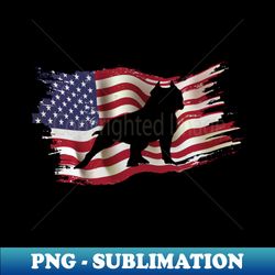 Big Bulldog Vintage American Flag - Retro PNG Sublimation Digital Download - Fashionable and Fearless