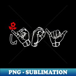 JOY ASL Sign Language Design - Vintage Sublimation PNG Download - Unlock Vibrant Sublimation Designs