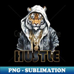 Hustle - PNG Transparent Sublimation File - Add a Festive Touch to Every Day