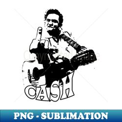 cool johnny cash - a wonderful gift from cash iii - retro png sublimation digital download - perfect for creative projects