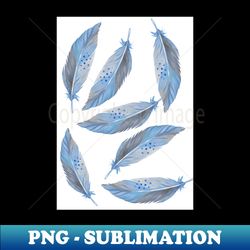 Feather light - Digital Sublimation Download File - Bold & Eye-catching
