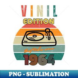 Wax Tracks Throwback The Vinyl Vibe of the 60s - Sublimation-Ready PNG File - Unlock Vibrant Sublimation Designs