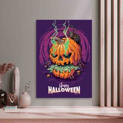 Halloween, Print, Wall Art Poster, Wall Decor, Gift, Poster-7