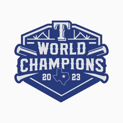 Texas Rangers 2023 World Champs SVG Cutting Digital File