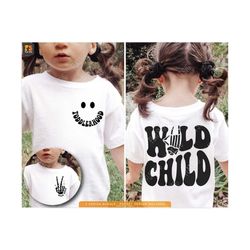 Wild Child Svg Png, Toddler Png, Toddler Vibes Svg, Wild Boy Svg, Wild Child Girl Sublimation Cut File, Toddler Design For Cutting, Shirt