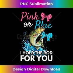 Gender Reveal Design for Fishing love - Artisanal Sublimation PNG File - Reimagine Your Sublimation Pieces