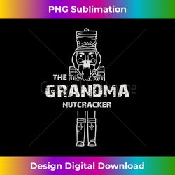Grandma Nutcracker Vintage Family Matching Gift Pajama Long Sl - Bespoke Sublimation Digital File - Pioneer New Aesthetic Frontiers