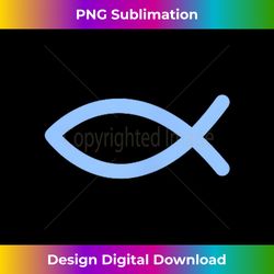 Ichthys Ichthus Tshirt Christian Symbol - Jesus - Sophisticated PNG Sublimation File - Animate Your Creative Concepts
