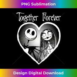 Disney Jack Skellington Together Forever Long Sl - Crafted Sublimation Digital Download - Access the Spectrum of Sublimation Artistry