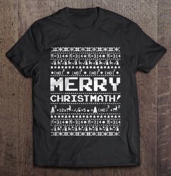 Merry Christmath Funny Math Teacher Christmas Sweater TShirt Gift