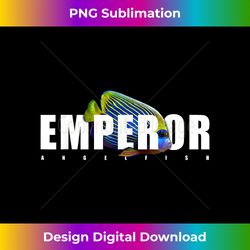 emperor angelfish marine aquarium keep - chic sublimation digital download - pioneer new aesthetic frontiers