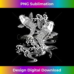 Koi Fish T shirt - Love Koi Fish Ts - Vibrant Sublimation Digital Download - Rapidly Innovate Your Artistic Vision