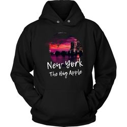 New York The Big Apple Skyline City Love Country Hoodie