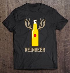 reindeer beer x-mas beer bottle drinking Shirt