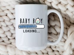 baby boy mug baby shower gift baby shower favor baby boy loading new pregnancy