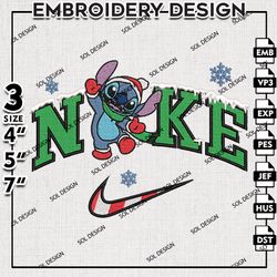 Nike Stitch Embroidery Files, Christmas Elf Stitch Embroidery Design, Elf Stitch, Christmas Machine Embroidery Design