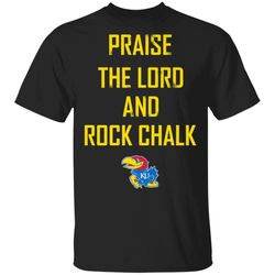 Kansas Jayhawks Praise The Lord TShirt  Apparel