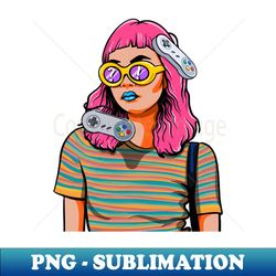 Girl games - High-Quality PNG Sublimation Download - Spice Up Your Sublimation Projects
