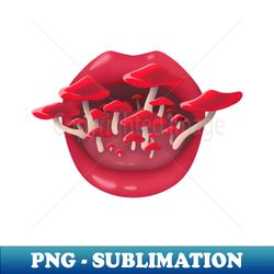 Mouthshroom - Sublimation-Ready PNG File - Bring Your Designs to Life