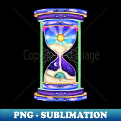 Infinite Hourglass of Eternal Life - Exclusive PNG Sublimation Download - Bring Your Designs to Life