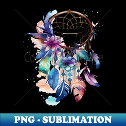 Dreamcatcher watercolors - Special Edition Sublimation PNG File - Boost Your Success with this Inspirational PNG Download