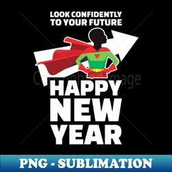 Look Confidently To Your Future  New Year - Premium Sublimation Digital Download - Unleash Your Inner Rebellion
