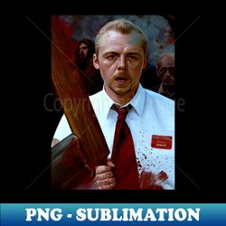 Shaun of the Dead - Instant Sublimation Digital Download - Vibrant and Eye-Catching Typography