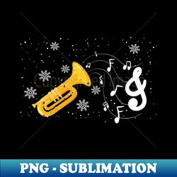 Christmas Musician Trumpet - Player Musical - Instrument Xmas - Instant Sublimation Digital Download - Add a Festive Touch to Every Day