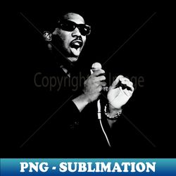 King of Rhythm and Blues Music Legend Tee - PNG Transparent Sublimation Design - Spice Up Your Sublimation Projects