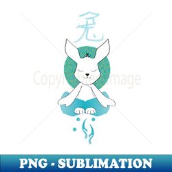 Year of the Water Rabbit - Exclusive PNG Sublimation Download - Unlock Vibrant Sublimation Designs