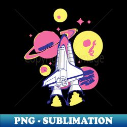 INTO THE UNIVERSE - High-Resolution PNG Sublimation File - Stunning Sublimation Graphics