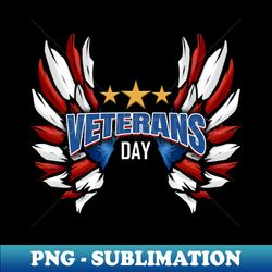 Red And White Feathers For Veterans Day - PNG Sublimation Digital Download - Fashionable and Fearless