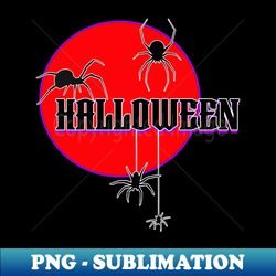 Halloween Spiders Graphic - Stylish Sublimation Digital Download - Bold & Eye-catching