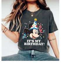 It's My Birthday Shirt, Birthday Party Shirt, Disney Mickey It's My Birthday Shirt, Mickey Mouse Shirt, Disney Celebrati