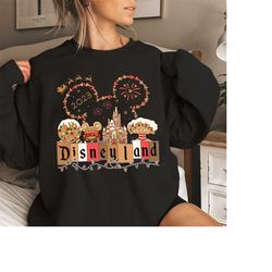 Mickey and Minnie Couple Gingerbread Sweatshirt, Gingerbread Matching Sweatshirt, Disney Ginger Cookies Shirt, Disneylan