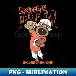 Funny Cute Doxie Dachshund Dog Football - Decorative Sublimation PNG File - Stunning Sublimation Graphics